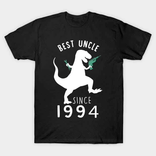 Best Uncle 1994 T-Shirt UncleSaurus Since 1994 Dad Gift T-Shirt by thuocungphoi732